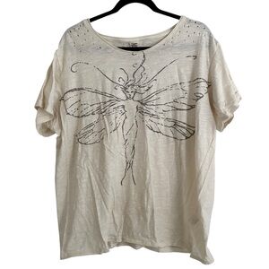 Magnolia Pearl Queen Of The Dragonfly Fairies Boyfriend Tee
